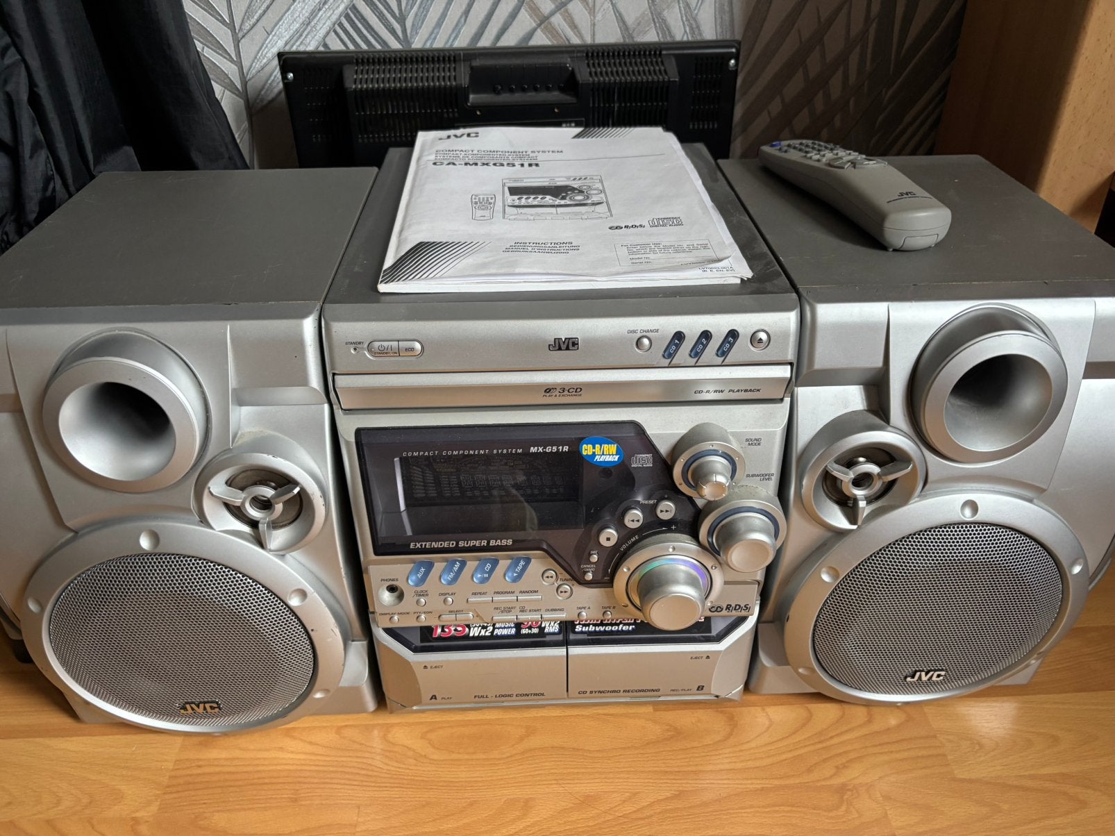 JVC mini stereo keten, Audio, Tv en Foto, Ophalen, Gebruikt, Radio, Met cd-speler
