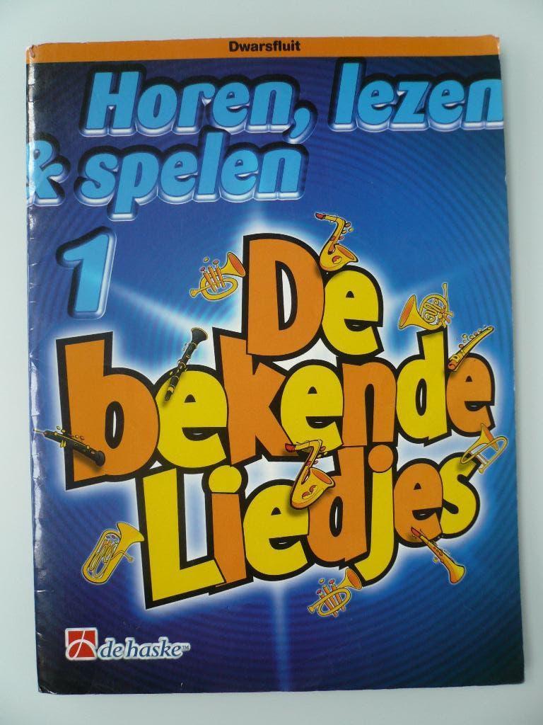 dwarsfluit partituren, Muziek en Instrumenten, Ophalen, Gebruikt, Klassiek, Les of Cursus