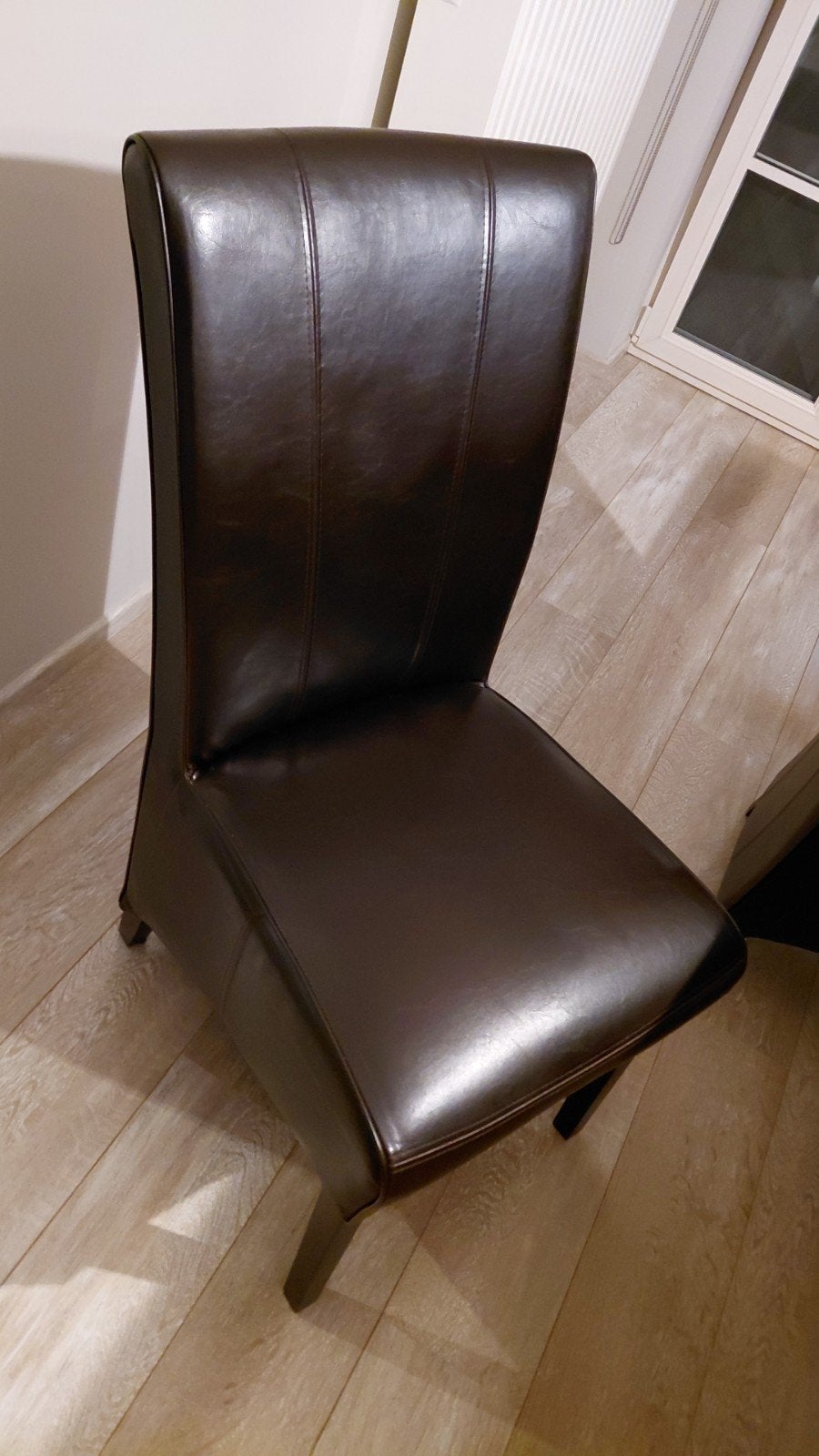 Gratis lederen stoelen, Antiek en Kunst, Ophalen