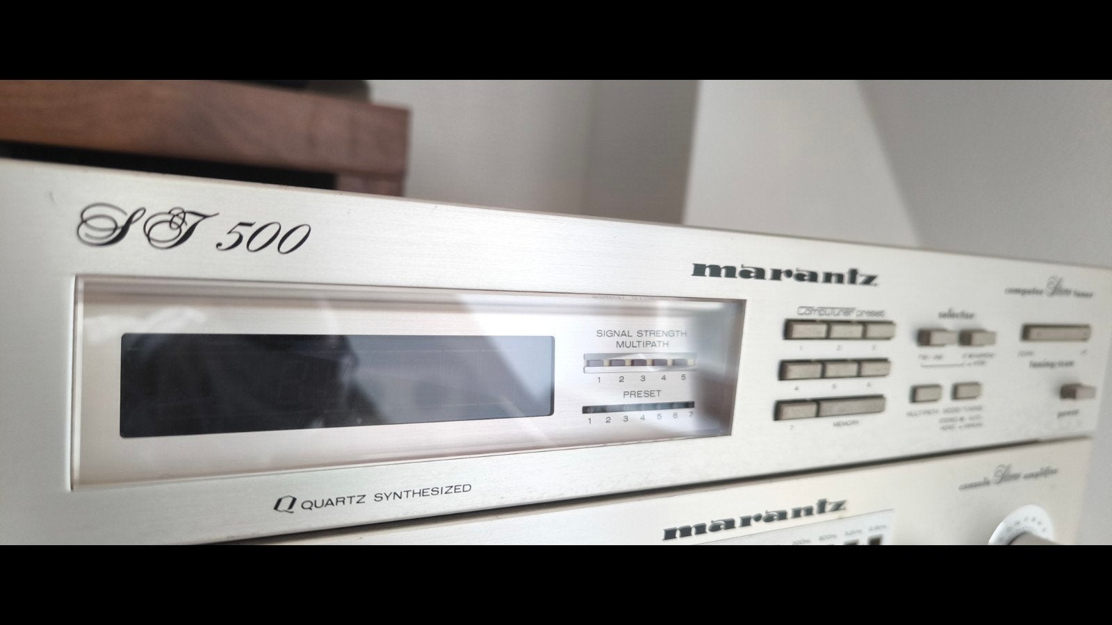 VINTAGE KETTING MET MARANTZ-VERSTERKER, Ophalen