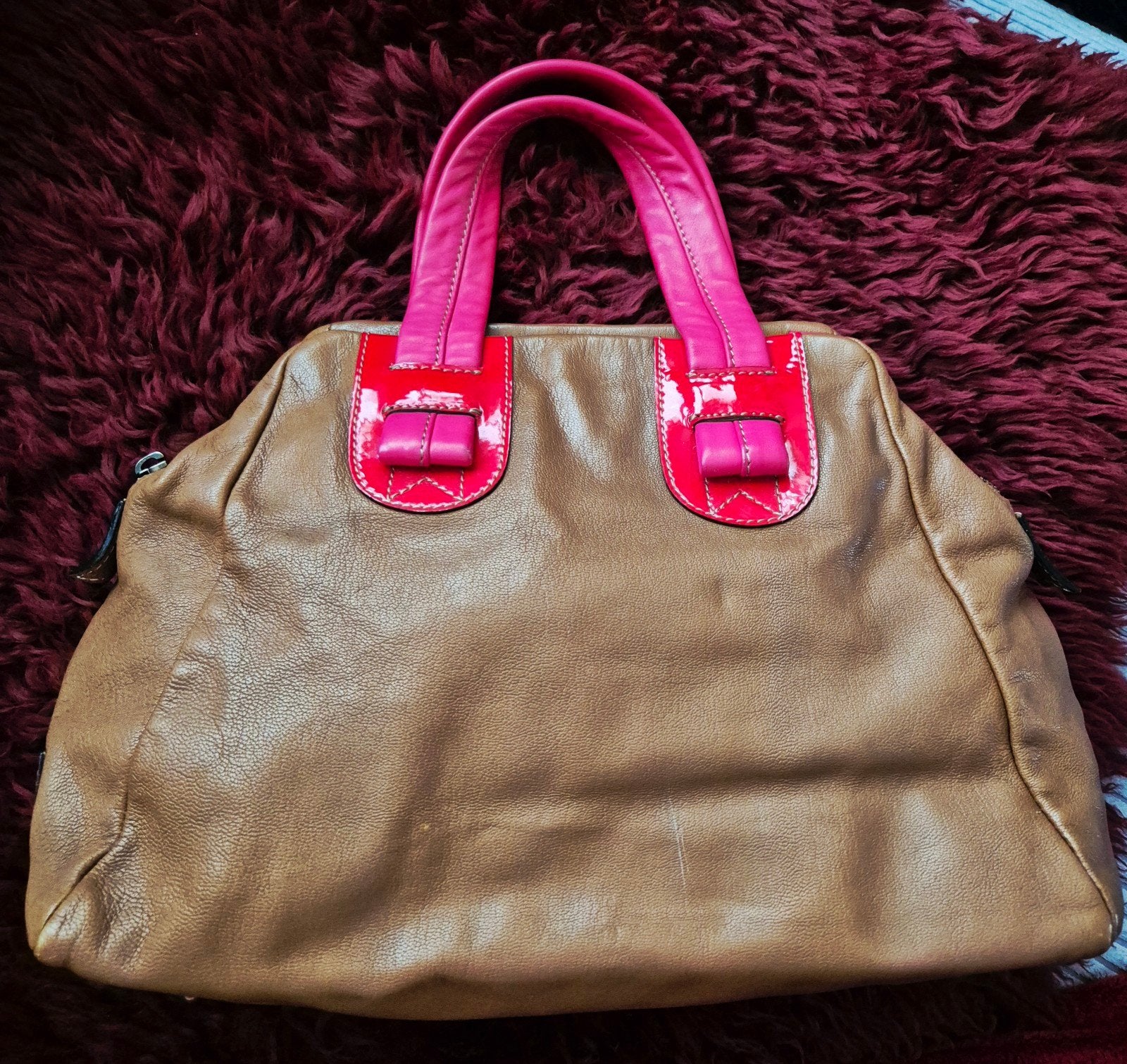 meredith wendell designer luxe tas, Ophalen of Verzenden, Roze, Handtas
