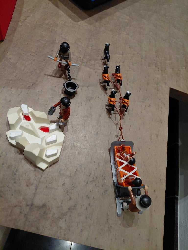 playmobil - hondenslee, Ophalen, Zo goed als nieuw, Complete set