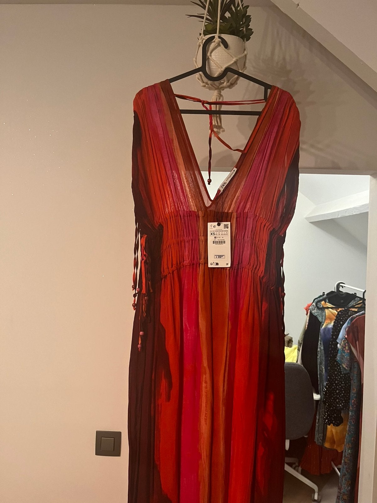 Zara zomerjurk nine XS, Kleding | Dames, Gelegenheidskleding, Ophalen of Verzenden, Nieuw
