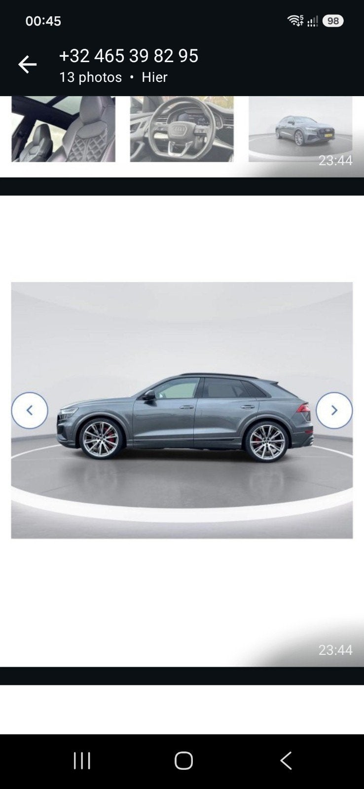 Audi Q8 4.0TDISQ8 QUATRO 2020/K-6m368-RTI, Auto's, Particulier, Te koop