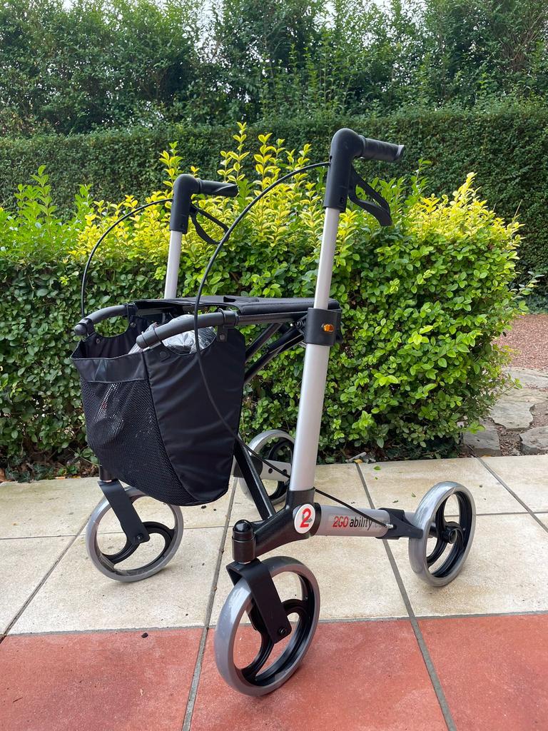 Déambulateur pliable Gemino nouveau dans son emballage, Poids léger, Neuf