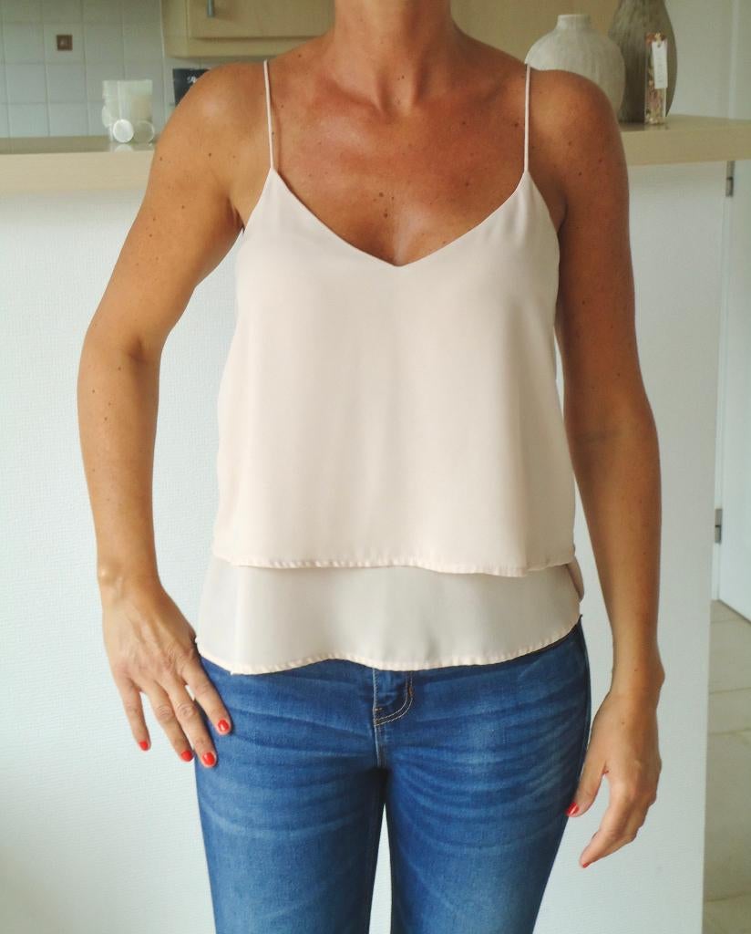 Mooie lichtroze top, Kleding | Dames, Topjes, Ophalen of Verzenden, Nieuw, Maat 36 (S)