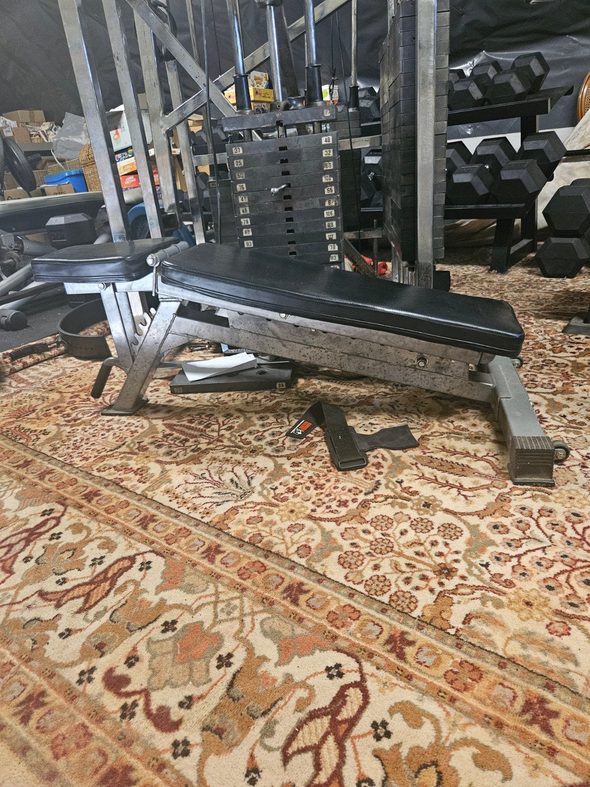 barbarian line fitness bench, Sport en Fitness, Ophalen, Dumbbell