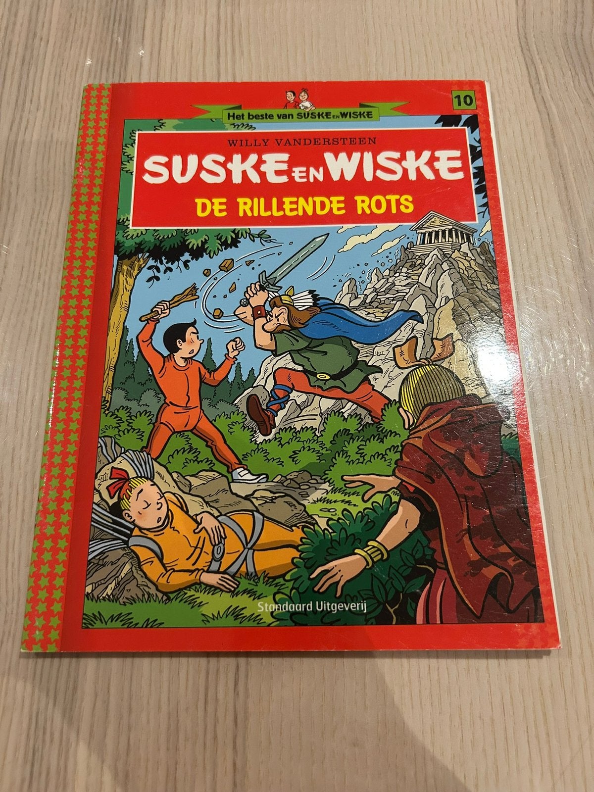Suske en Wiske: De rillende rots, Enlèvement ou Envoi