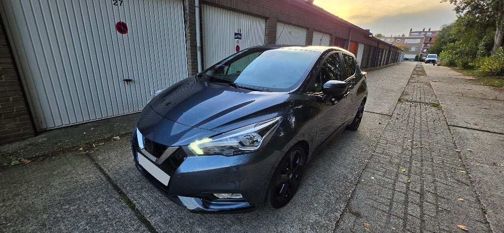Nissan Micra 2019 N-SPORT 1.0 DIG-T 117pk Topstaat 91000km, Autos, Achat, Alcantara, Micra, Berline