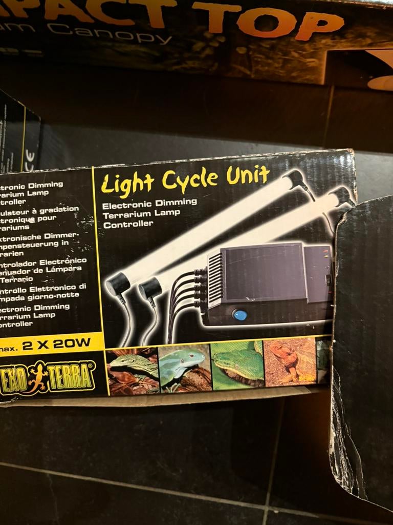 Verlichting terarium nieuw, Enlèvement, Neuf, Éclairage