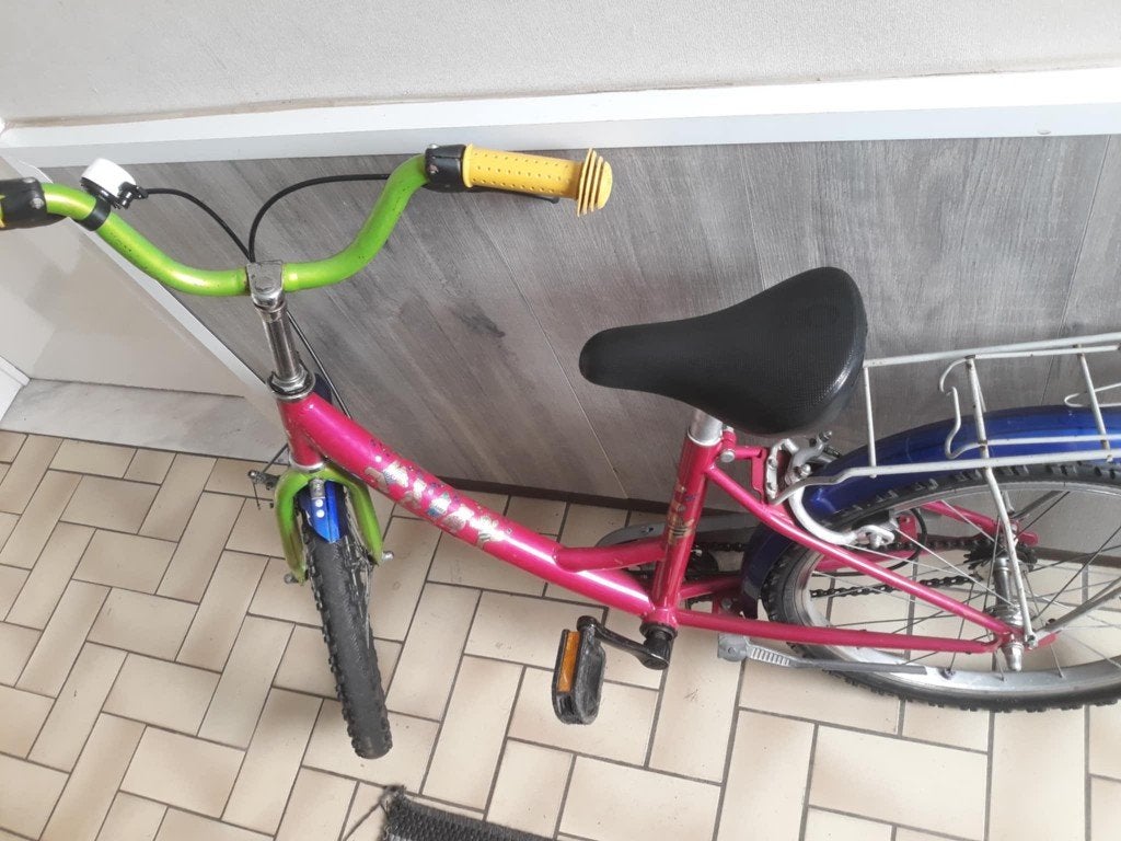 Meisjesfiets 5 a 6 jaar, Ophalen