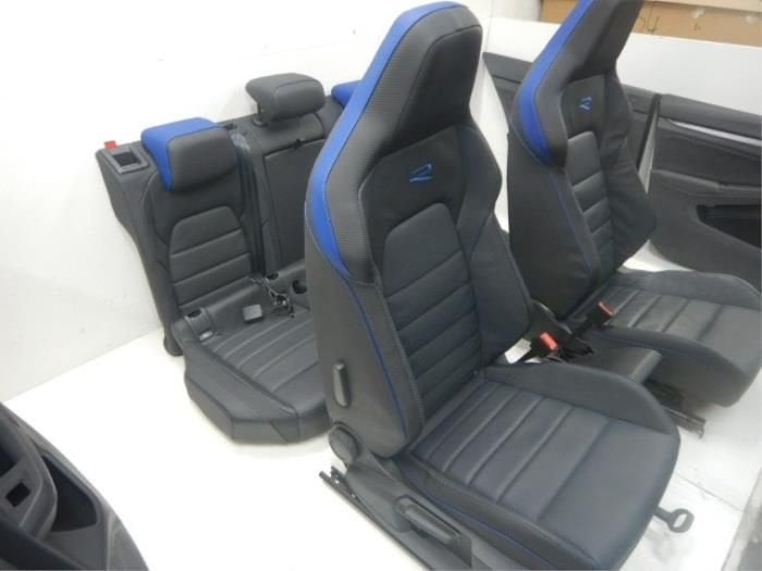 VW Golf 8 R Interieur Leder Verwarmd Koeling Memory Carbon, Enlèvement ou Envoi, Utilisé