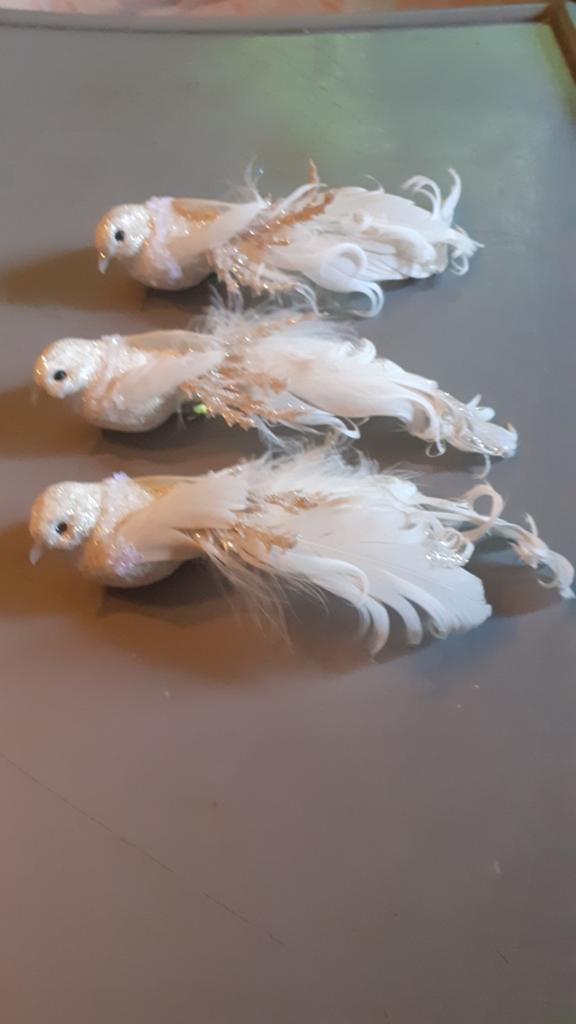 Ensemble de 3 oiseaux décoratifs, Maison & Meubles, Enlèvement ou Envoi