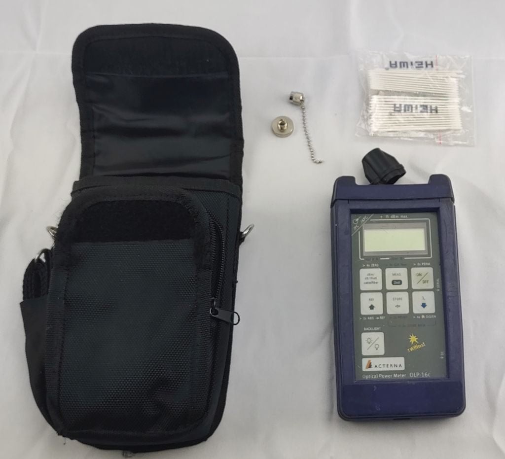 Acterna OLP-16c Optical Power Meter, Ophalen of Verzenden, Gebruikt, Accessoires