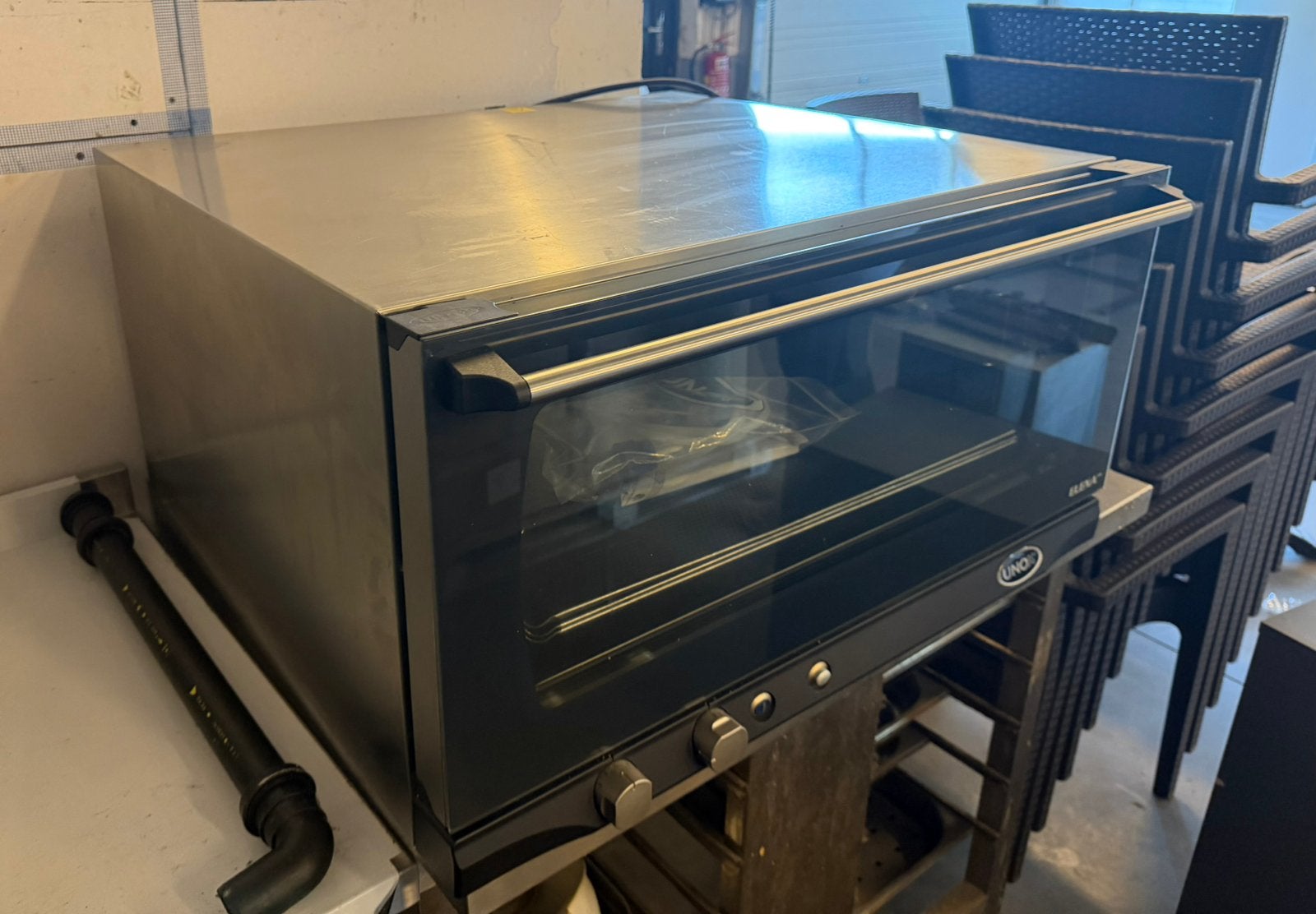 ZGAN Unox Elena XFT183 Hete Lucht / Afbakoven Bouwjaar 2024, Ophalen, Horeca-oven, Hete lucht, Zo goed als nieuw