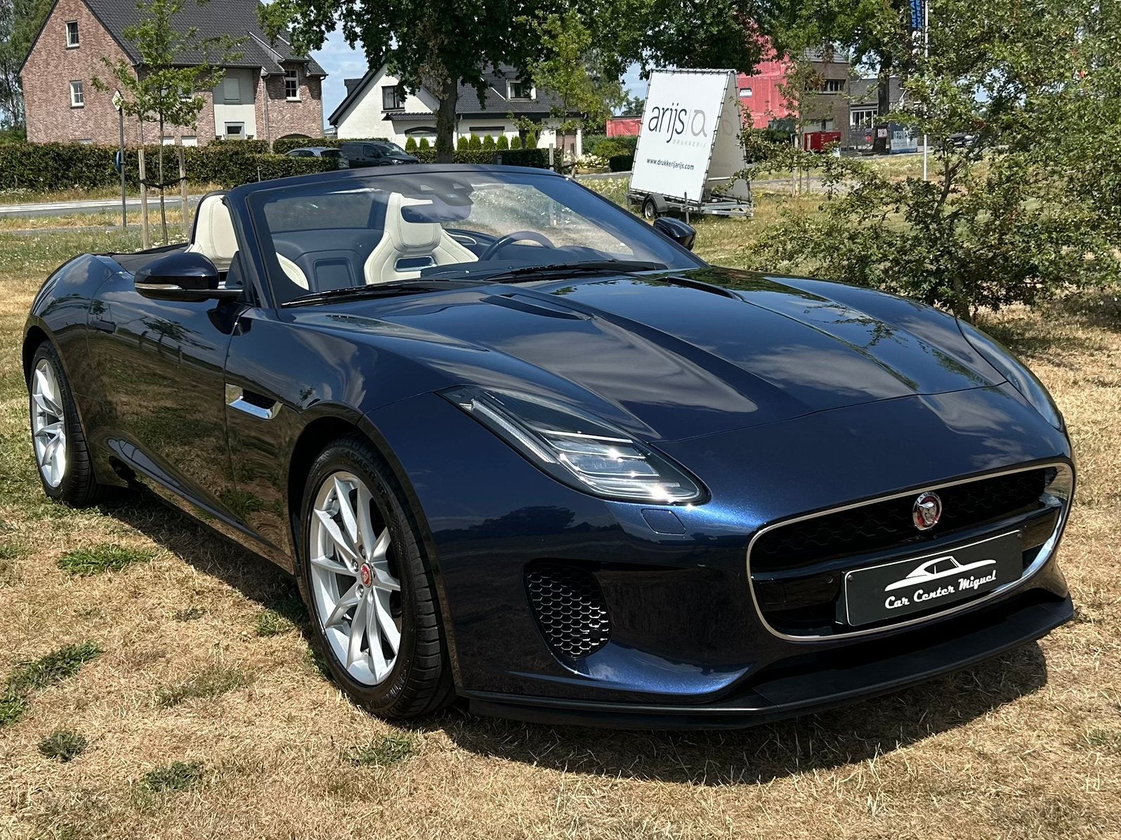 Jaguar F-Type cabriolet P300, Auto's, Automaat, Dealer onderhouden, Achterwielaandrijving, F-type