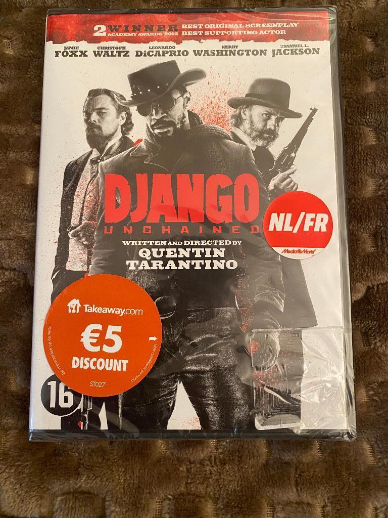 Django Unchained van Quentin Tarantino nieuw in plastic, Cd's en Dvd's, Vanaf 16 jaar, Ophalen of Verzenden, Nieuw in verpakking