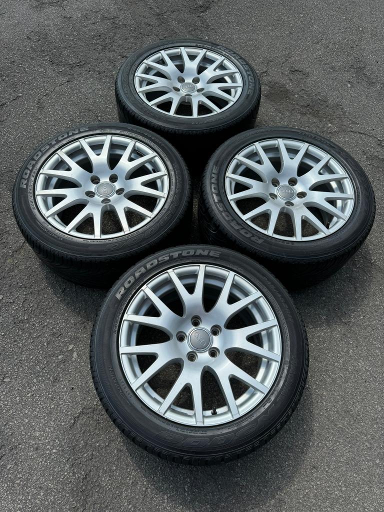 Audi 4 jantes et pneus 245 45 17, Pneus et Jantes, 245 mm, Pneus été, 17 pouces