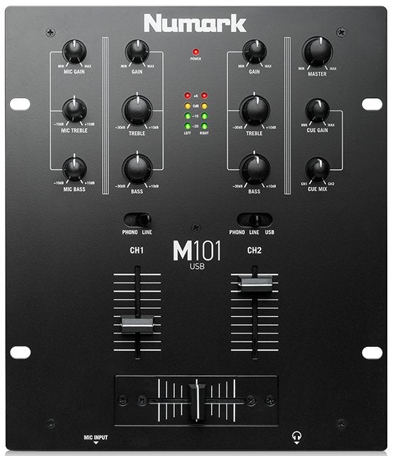 Numark - M101, Musique & Instruments, Enlèvement ou Envoi, Comme neuf, Moins de 5 canaux, Entrée micro