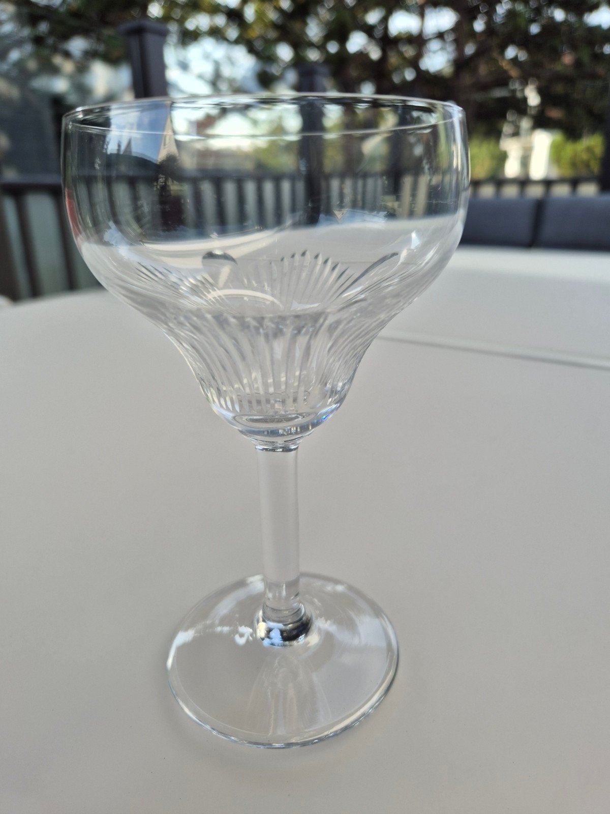 zes kristallen champagne glazen, Ophalen of Verzenden