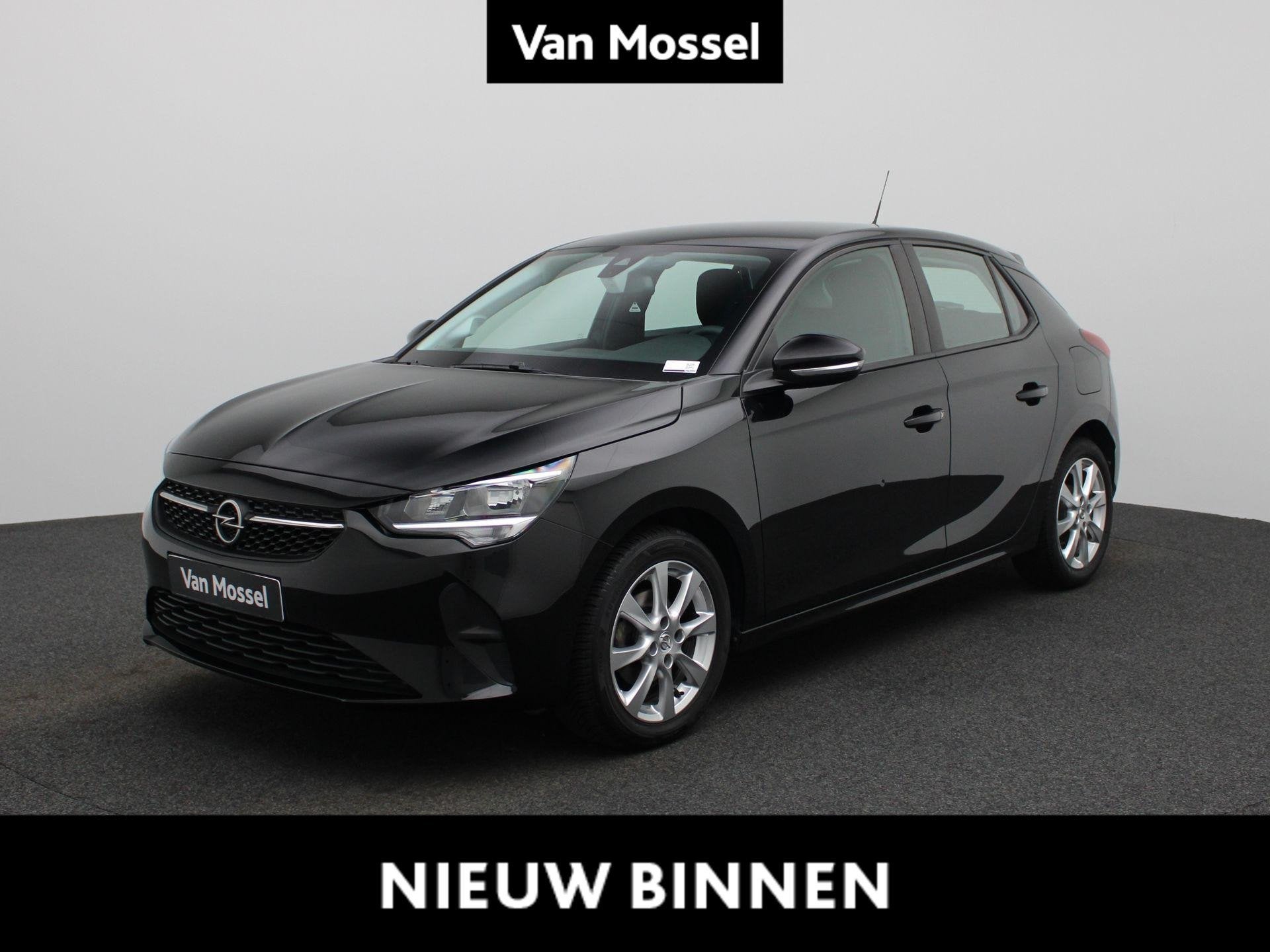 Opel Corsa 1.2 55kW S/S Edition NAVI | CARPLAY | CAMERA, Auto's, Voorwielaandrijving, Stof, 1055 kg, Zwart