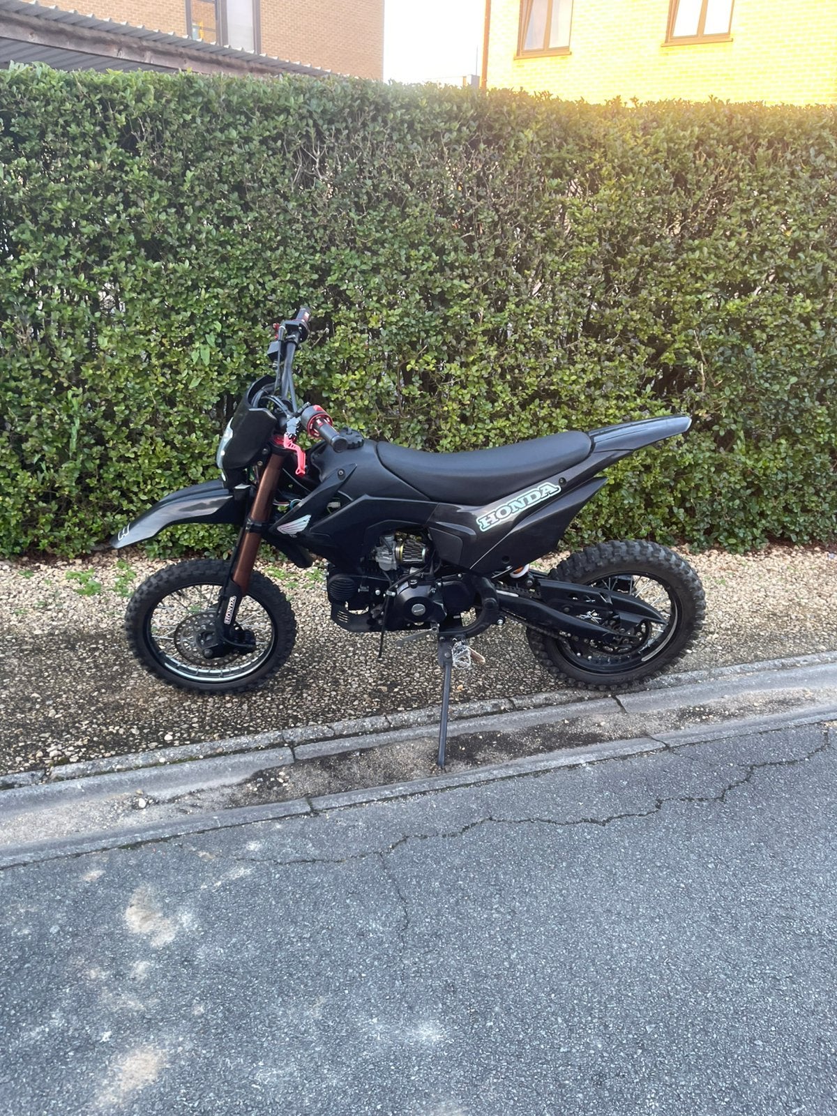 Pitbike (80cm) Honda 125cc crossmotor, Ophalen, Gebruikt, 125 cc, Honda