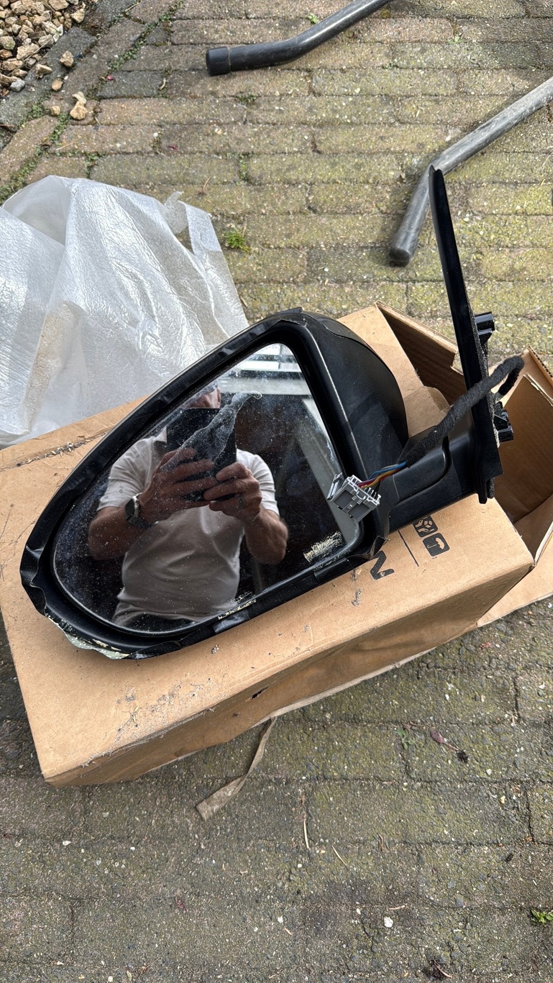 Linker spiegel Nissan quashqai ., Ophalen, Nissan