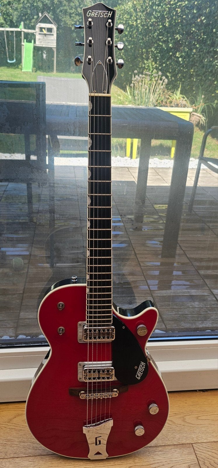 Gretsch G6131-TVP Power Jet Firebird 2009, Musique & Instruments, Enlèvement ou Envoi, Utilisé, Solid body, Autres marques