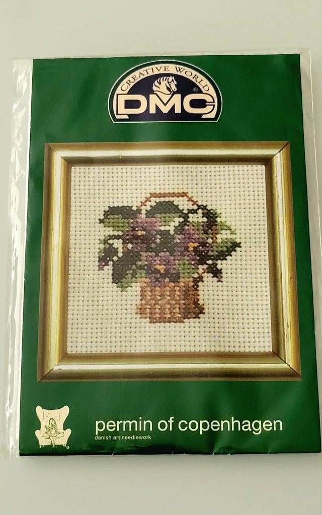 DMC permin of copenhagen borduurpakket, nieuw, Hobby en Vrije tijd, Ophalen, Nieuw, Handborduren, Borduurpakket