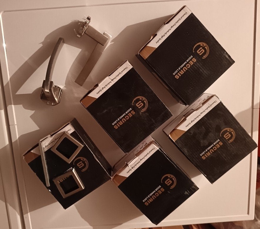 5 boîtes paires de mains de porte, Enlèvement ou Envoi, Comme neuf