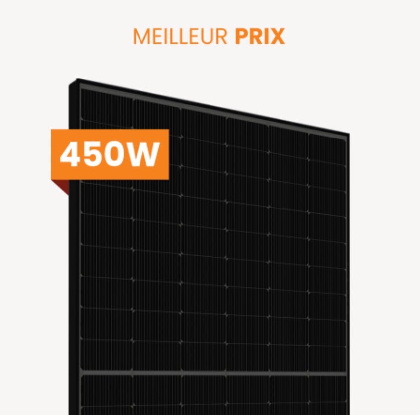 Panneaux solaires 455w fullblack, Enlèvement, Neuf, Panneau, 200 watts-crêtes ou plus