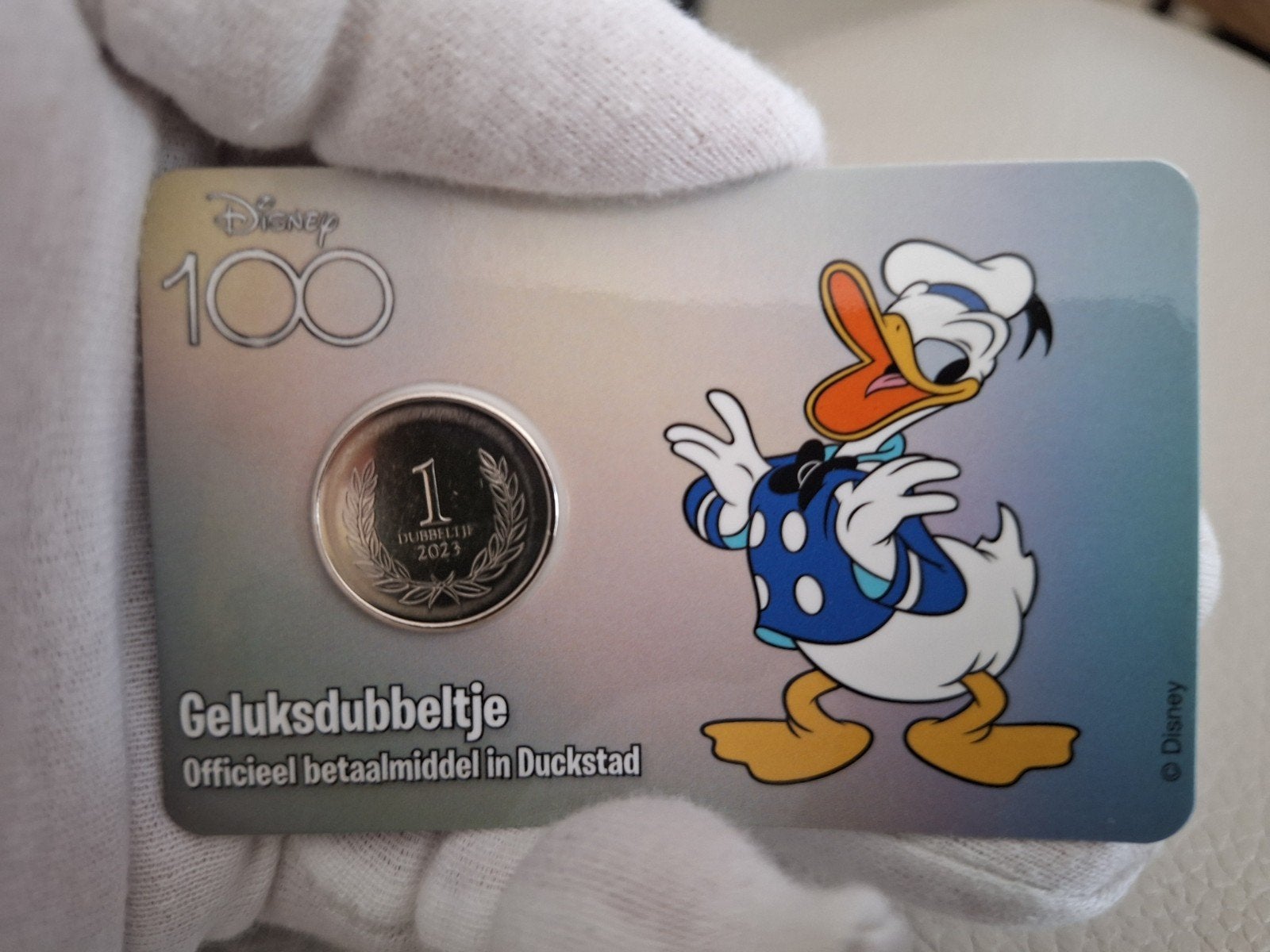 Donald duck coin cart, Ophalen of Verzenden