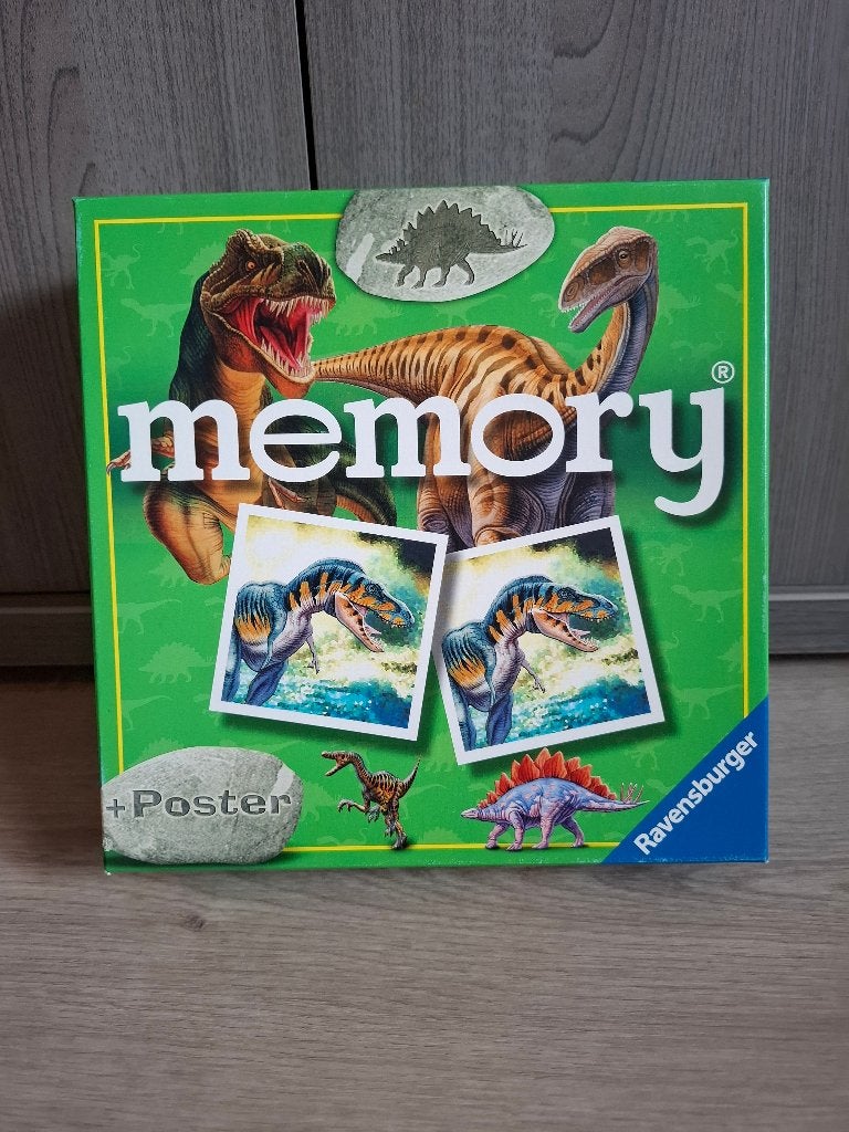 Memoryspel dino, Ophalen, Zo goed als nieuw, Ravensburger