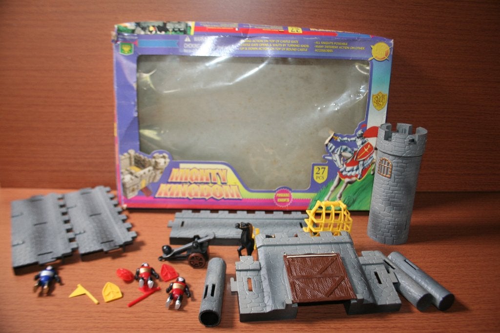 vintage speelset mighty kingdom, Enlèvement, Comme neuf