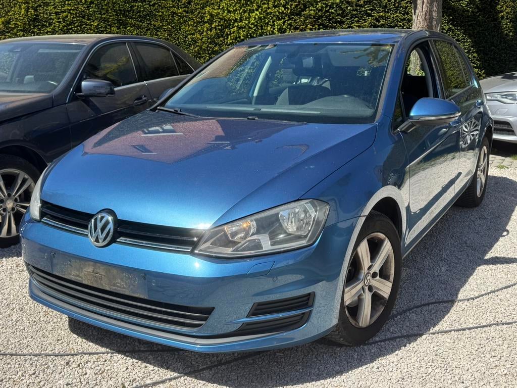 VW Golf 7 1.2i benzine -2014*Navi*PDC*Garantie!, Voorwielaandrijving, Stof, 63 kW, Blauw