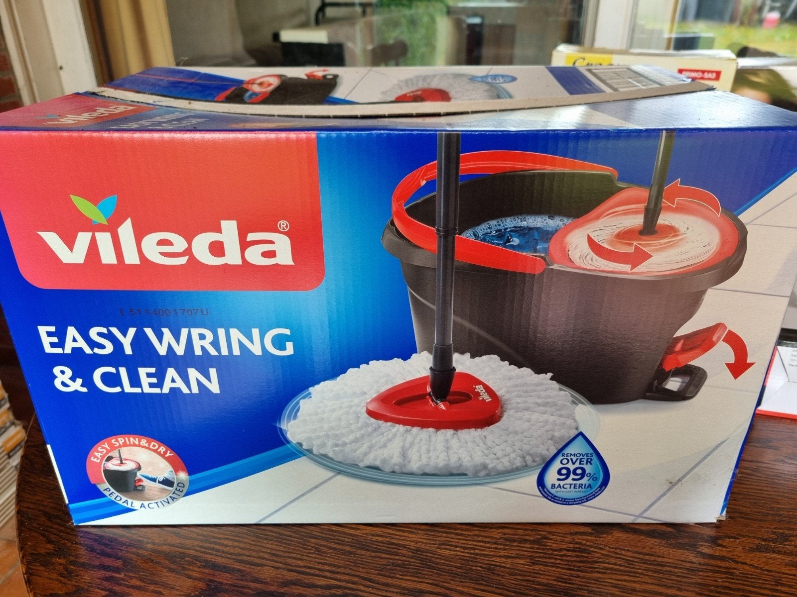 Vileda mop NIEUW, Maison & Meubles, Produits de nettoyage, Enlèvement