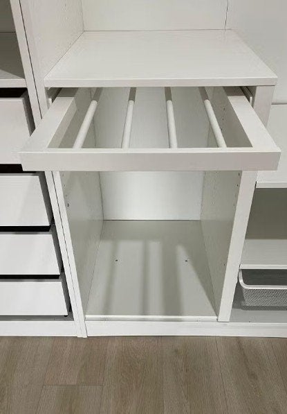 PAX KOMPLEMENT SEPARATEUR + PORTE-PANTALONS BLANC, Enlèvement, Comme neuf
