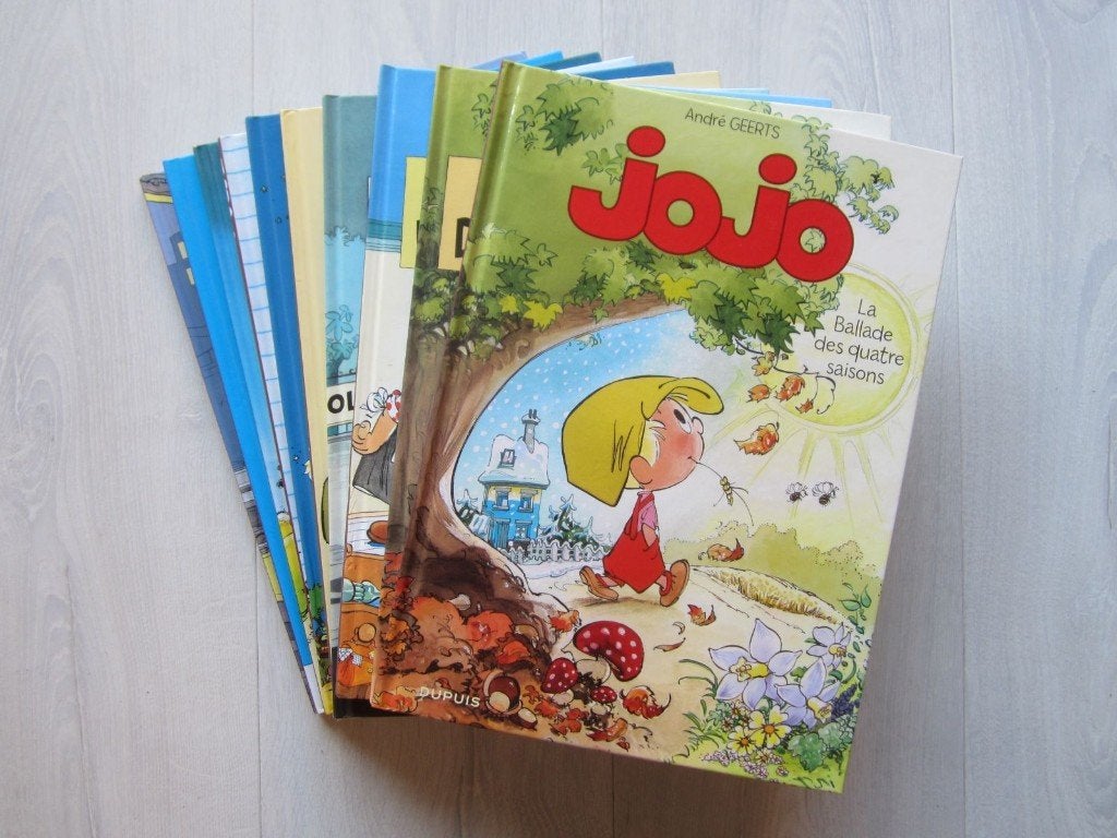 Jojo - 4,00Eur / pièce, Livres, Plusieurs BD, Enlèvement ou Envoi, Comme neuf, A. Geerts