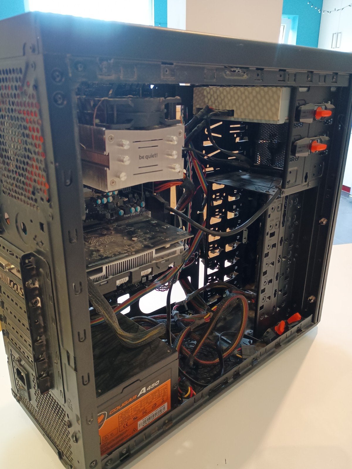 PC bureautique/retrogaming (sans disque dur) GTX 1050 TI, Informatique & Logiciels, Enlèvement, Utilisé, Inconnu, Avec carte vidéo