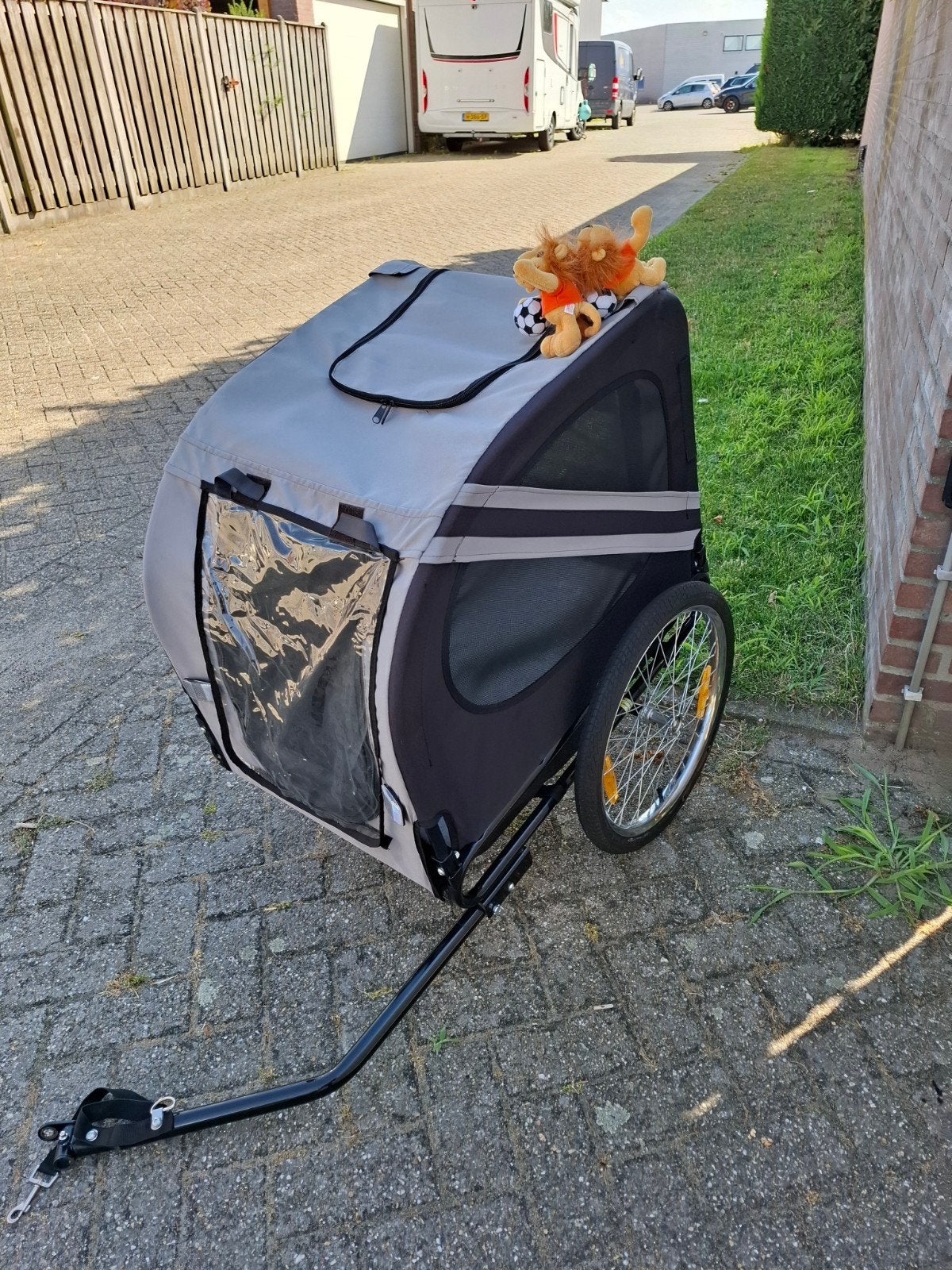 Honden fietskar Prime Line veilig en comfortabel., Animaux & Accessoires, Accessoires pour chiens, Enlèvement