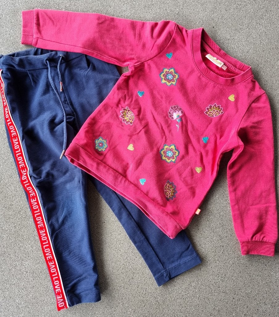 meisjeskleding, Kinderen en Baby's, Ophalen, Gebruikt, Meisje, Setje