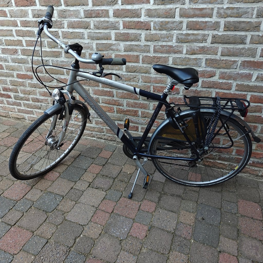 Herenfiets Minerva, Gebruikt, Versnellingen, Trommelrem, Ophalen