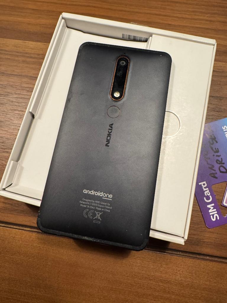 Nokia 6.1, Télécoms, Téléphonie mobile | Nokia, Autres modèles, 10 mégapixels ou plus, Enlèvement, Utilisé