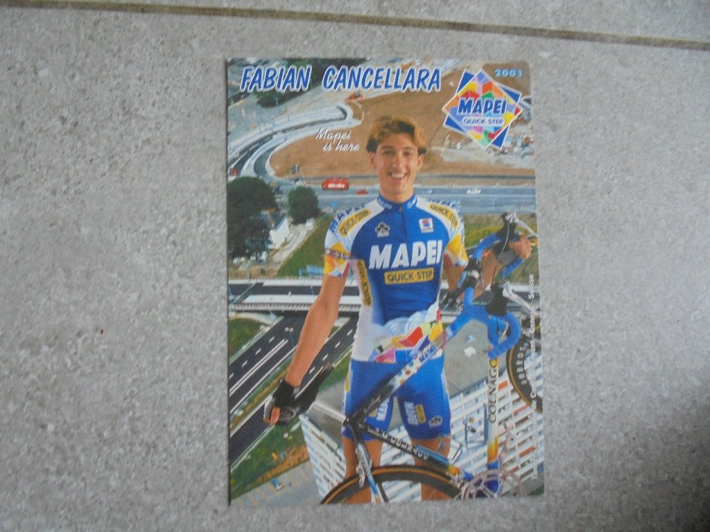 Wielerfoto Fabian Cancellara, Ophalen of Verzenden