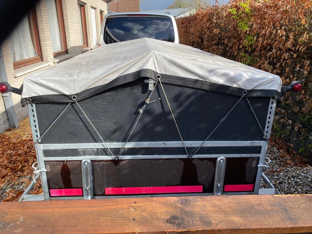 Aanhangwagen 750 kg ongeremd, nieuwstaat., Caravans en Kamperen, Ophalen, Zo goed als nieuw