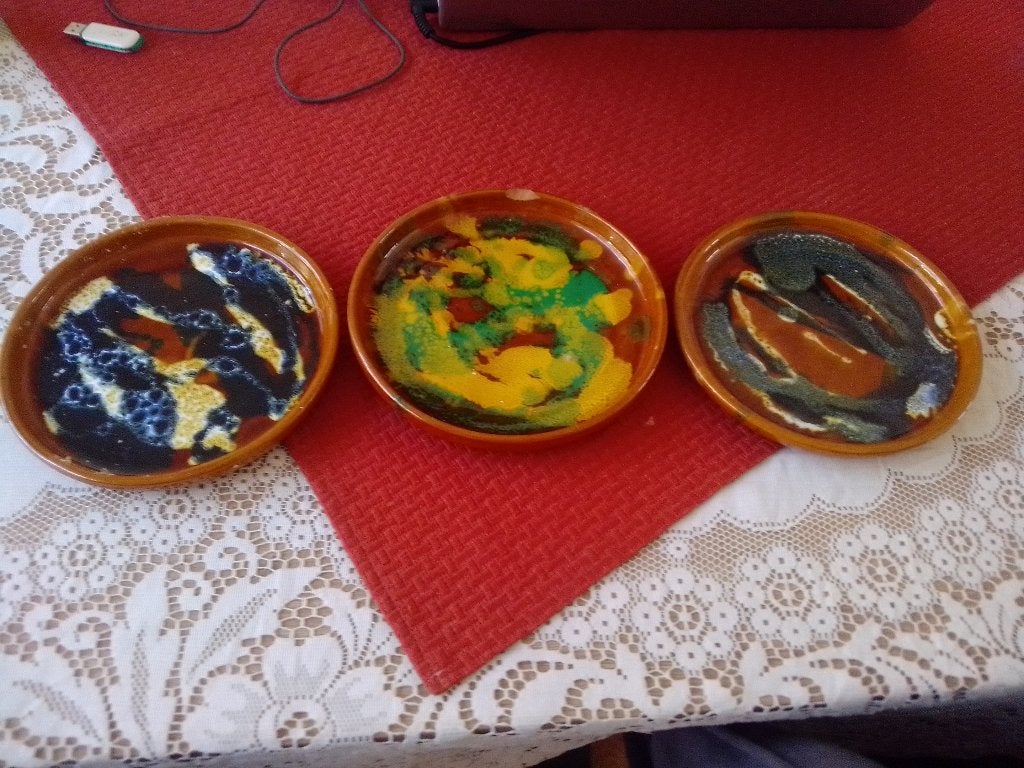 Assiette Houmous  et service à thé libanais, Divers, Enlèvement, Utilisé