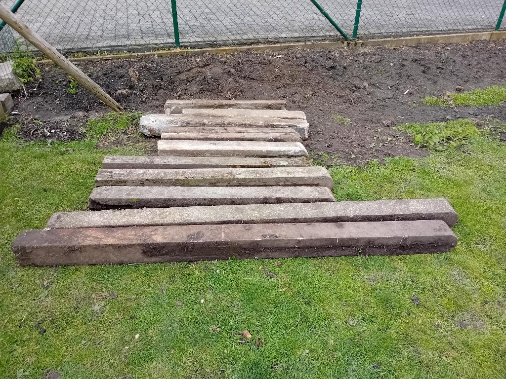 betonnen palen, Tuin en Terras, Ophalen, Palen