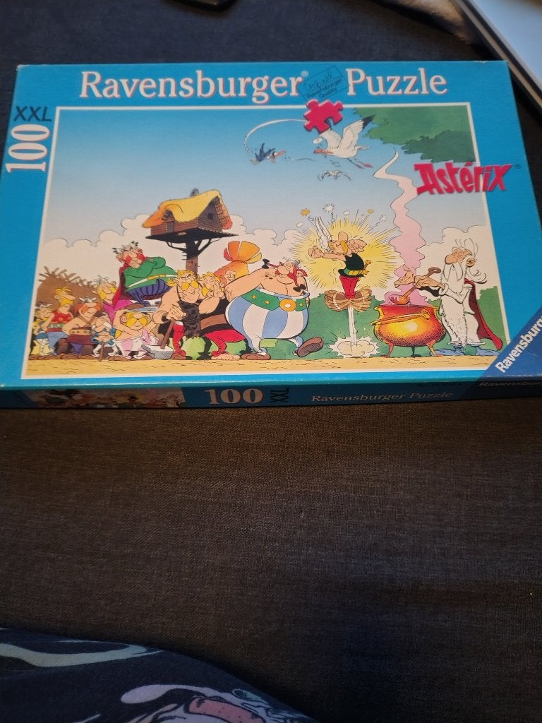puzzel Asterix 100 xxl stukken, Kinderen en Baby's, Ophalen of Verzenden, Meer dan 50 stukjes, Zo goed als nieuw, 6 jaar of ouder