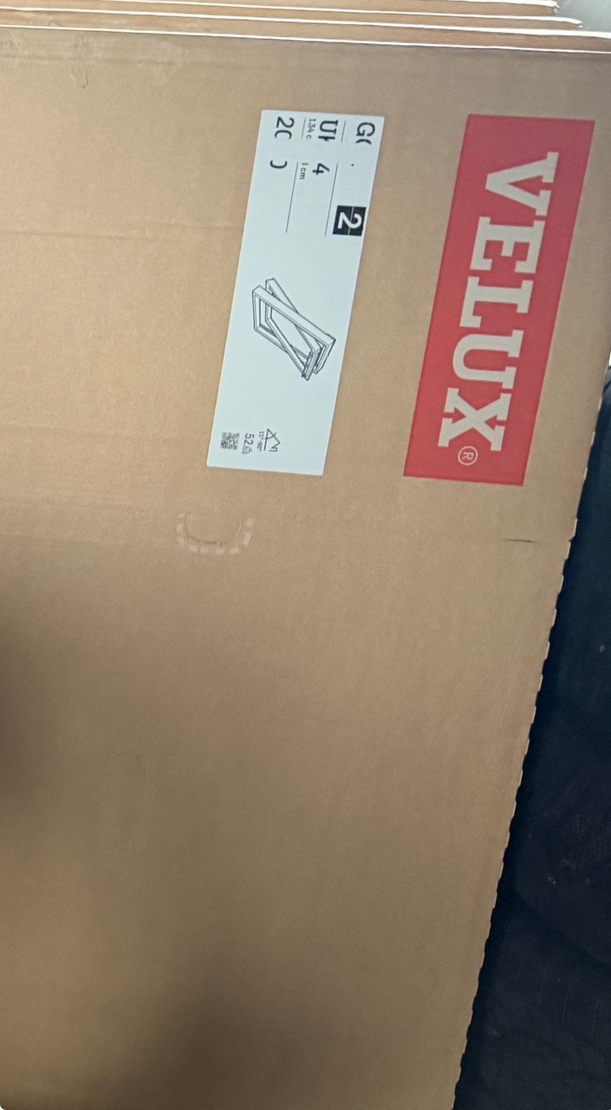 Velux dakraam, Ophalen, Nieuw, Dakraam