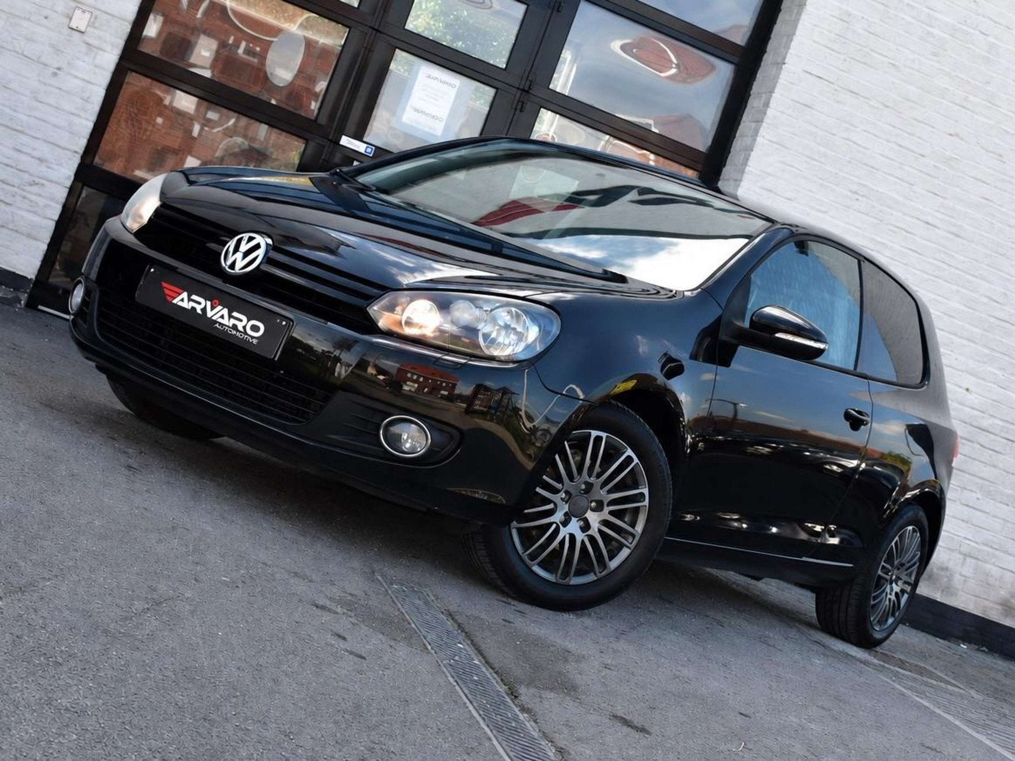 Volkswagen Golf 1.4i Sport / Carplay / Verw Zetels / Garanti, Auto's, Voorwielaandrijving, Stof, Gebruikt, Zwart